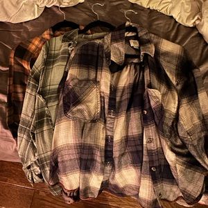 Urban outfitters flannels